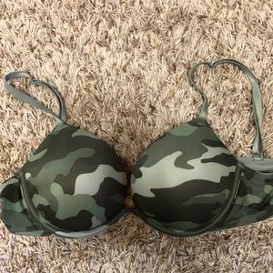 Victoria Secret PINK Military Print Push up Bra